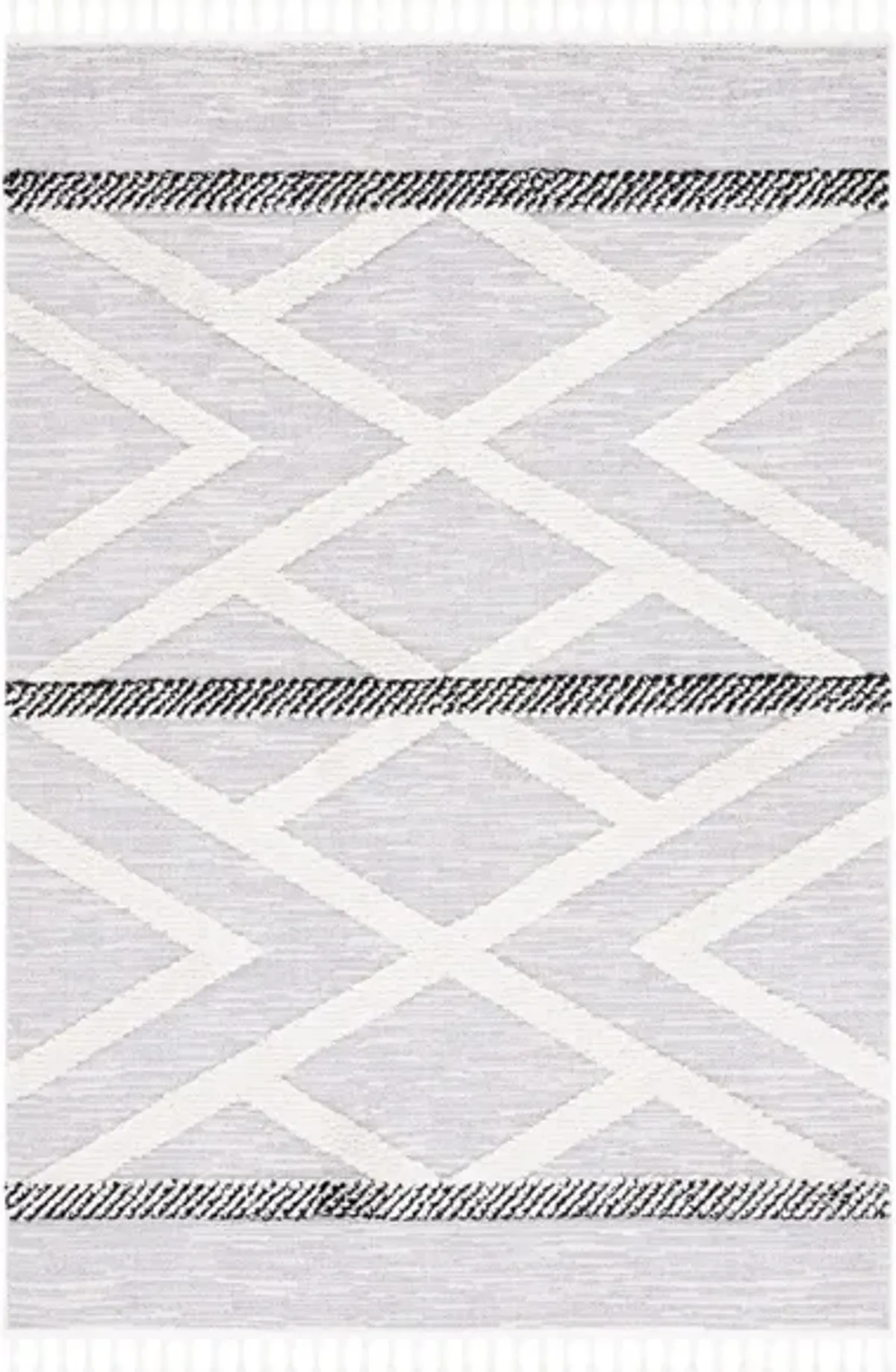 Marrakesh Area Rug in Gray / Ivory by Safavieh