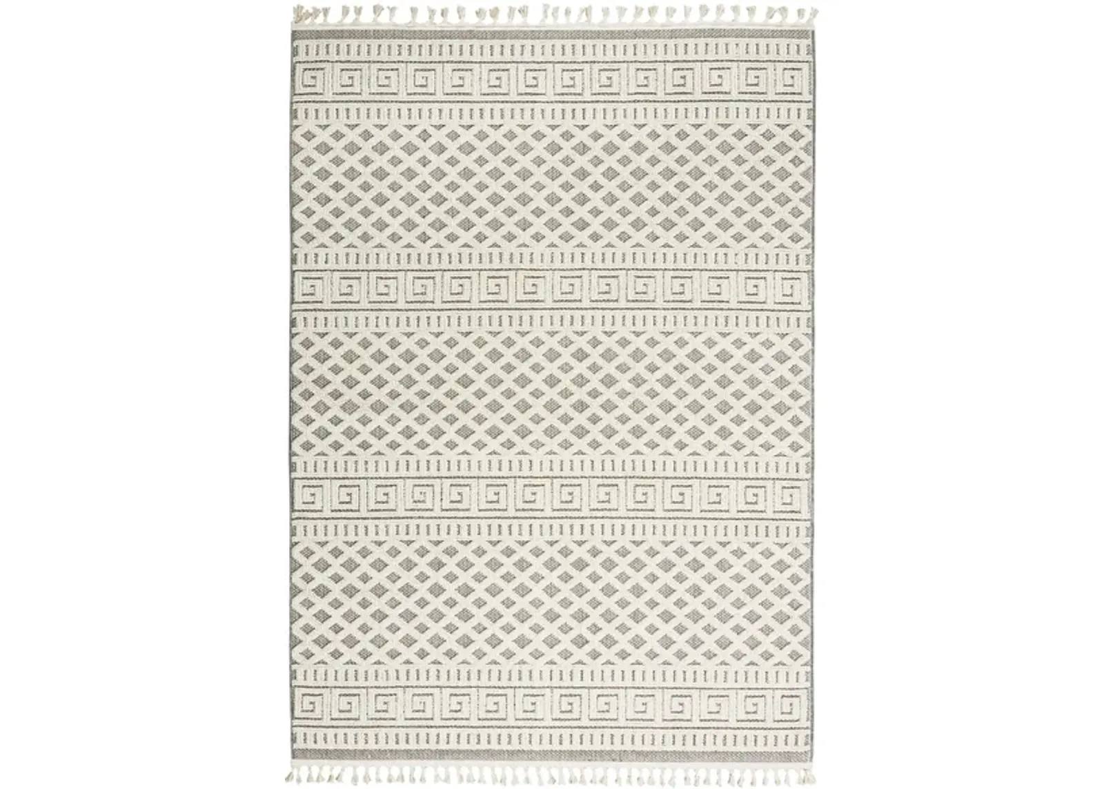 Woodlawn Area Rug in Ivory/Grey by Nourison