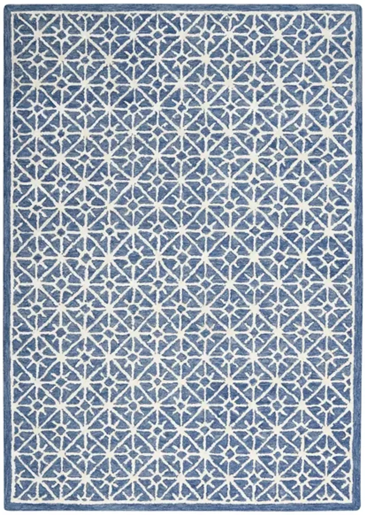 Nicole Curtis Caerthe Area Rug in Blue by Nourison