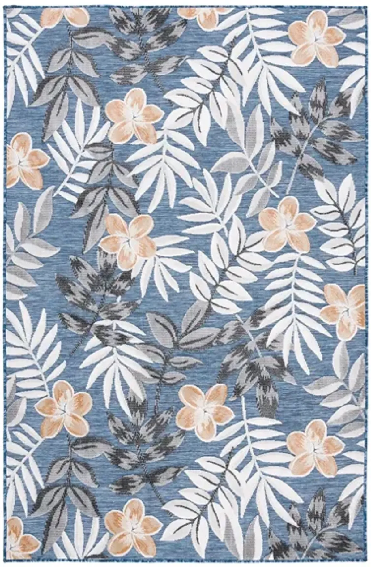 Cabana II Area Rug in Blue & Gray by Safavieh