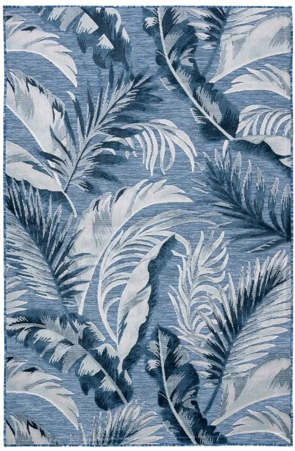 Cabana III Area Rug in Blue & Gray by Safavieh