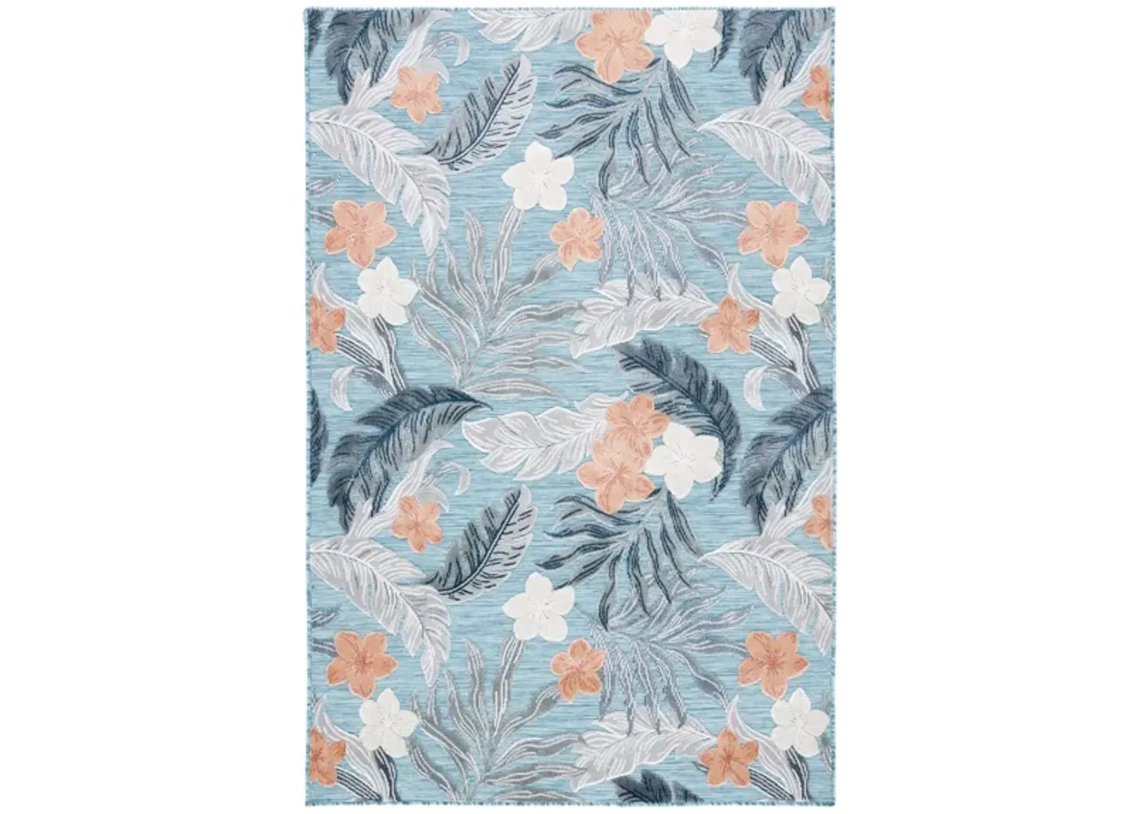 Cabana III Area Rug in Blue & Gray by Safavieh