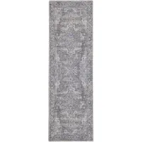 Nicole Curtis Stopher Runner Rug in Gray by Nourison