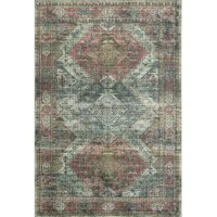 Skye Accent Rug in Apricot/Mist by Loloi Rugs