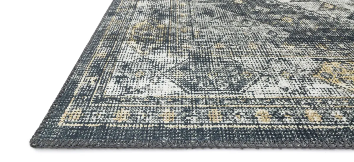 Skye Accent Rug in Graphite/Silver by Loloi Rugs