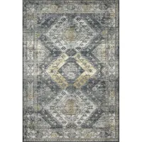 Skye Area Rug in Graphite/Silver by Loloi Rugs