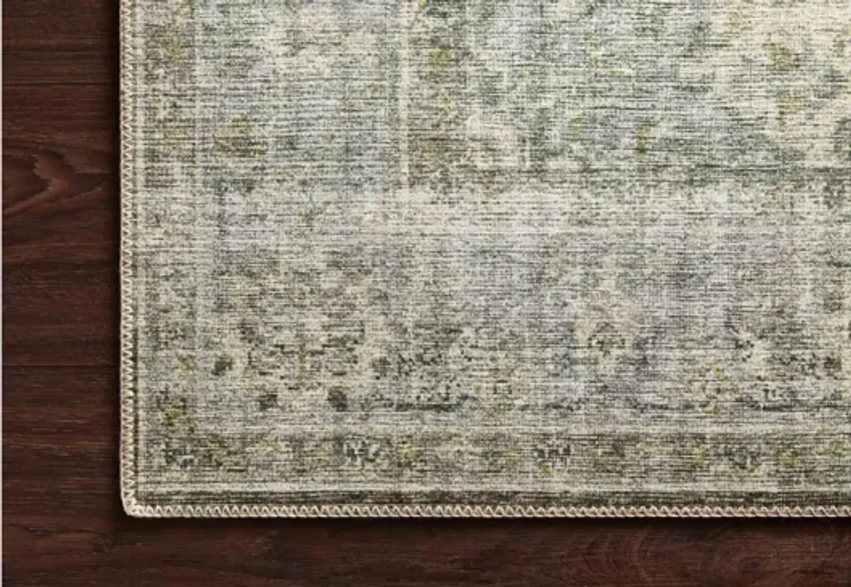 Skye Accent Rug in Charcoal/Dove by Loloi Rugs