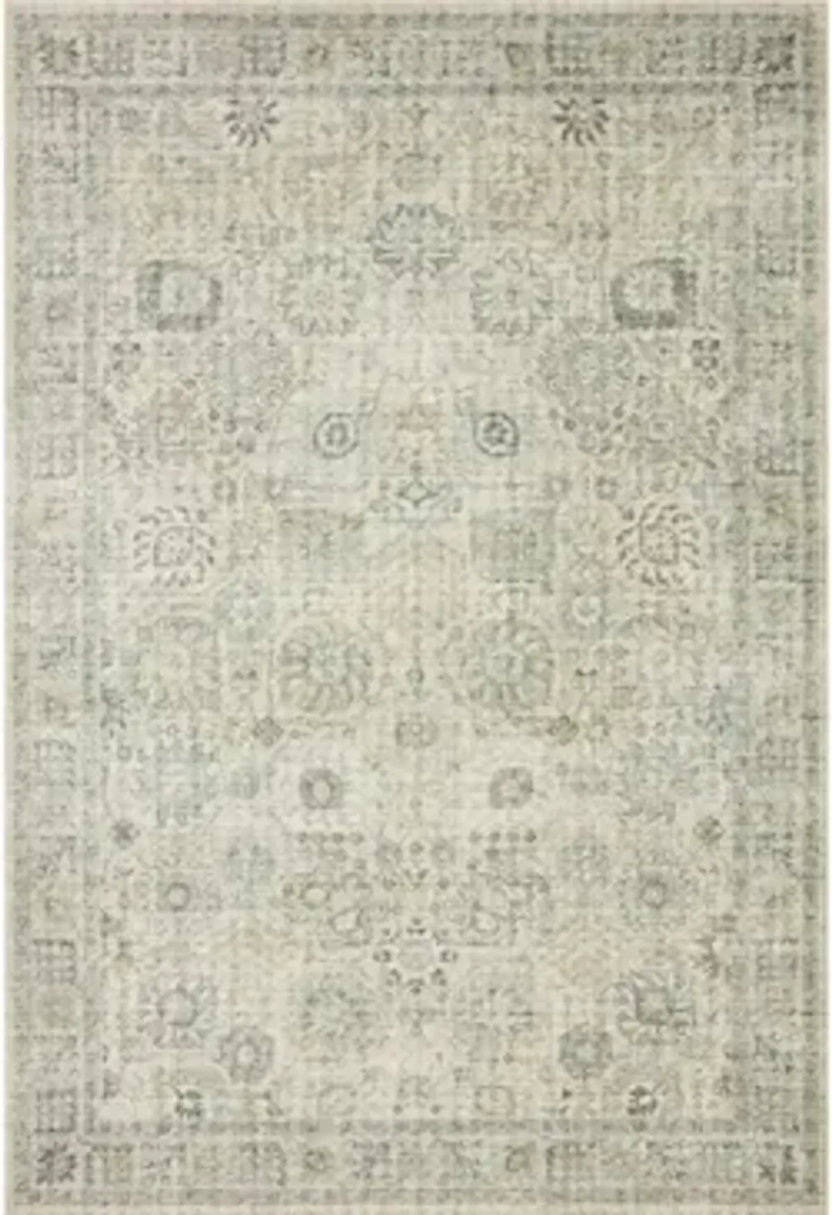 Skye Accent Rug in Natural/Sage by Loloi Rugs