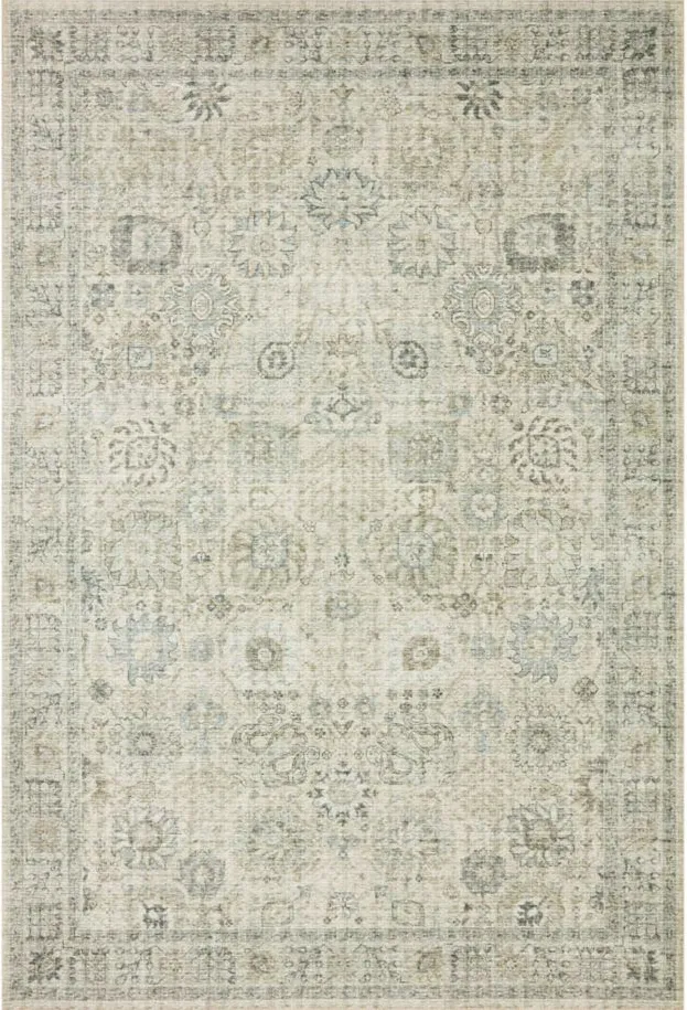 Skye Accent Rug in Natural/Sage by Loloi Rugs