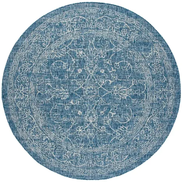 Courtyard Pacific Indoor/Outdoor Area Rug Round