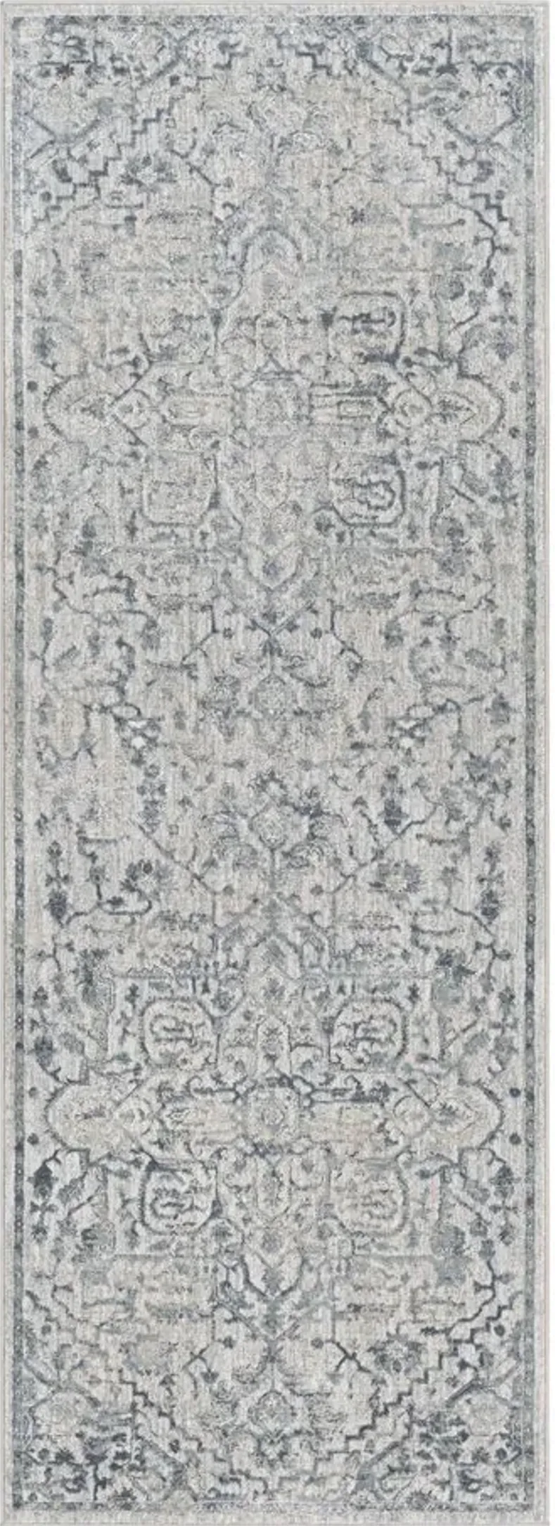 Glynn Brunswick Area Rug in Blue, Cream by Surya