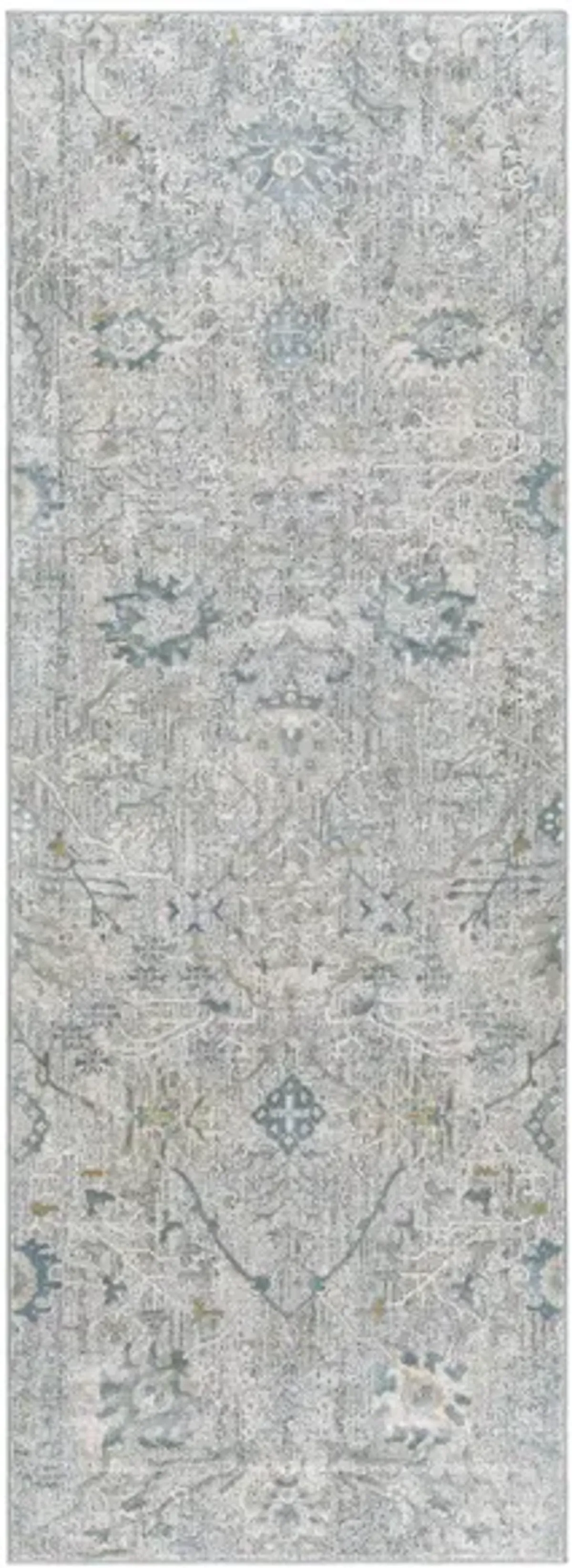 Glynn Andor Area Rug in Sage, Khaki, Denim, Gray by Surya