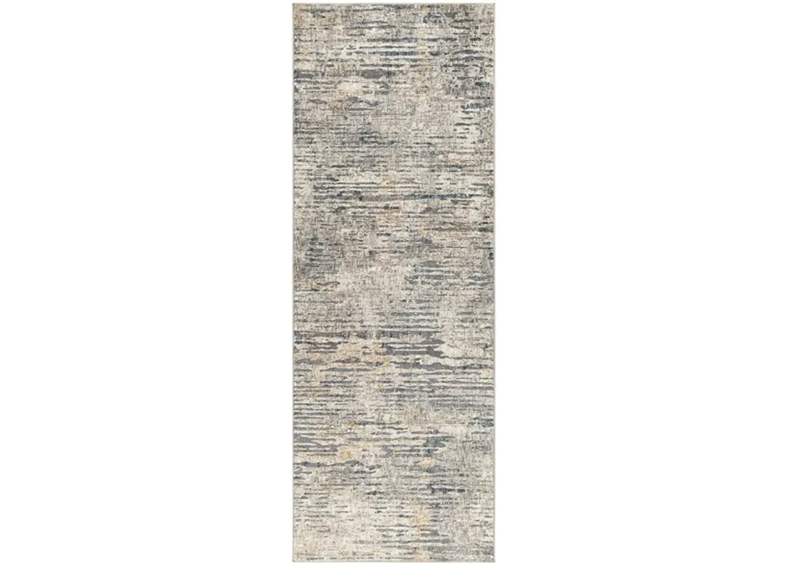 Caerdyf Knighton Area Rug in Gray, Beige, Camel, Blue by Surya