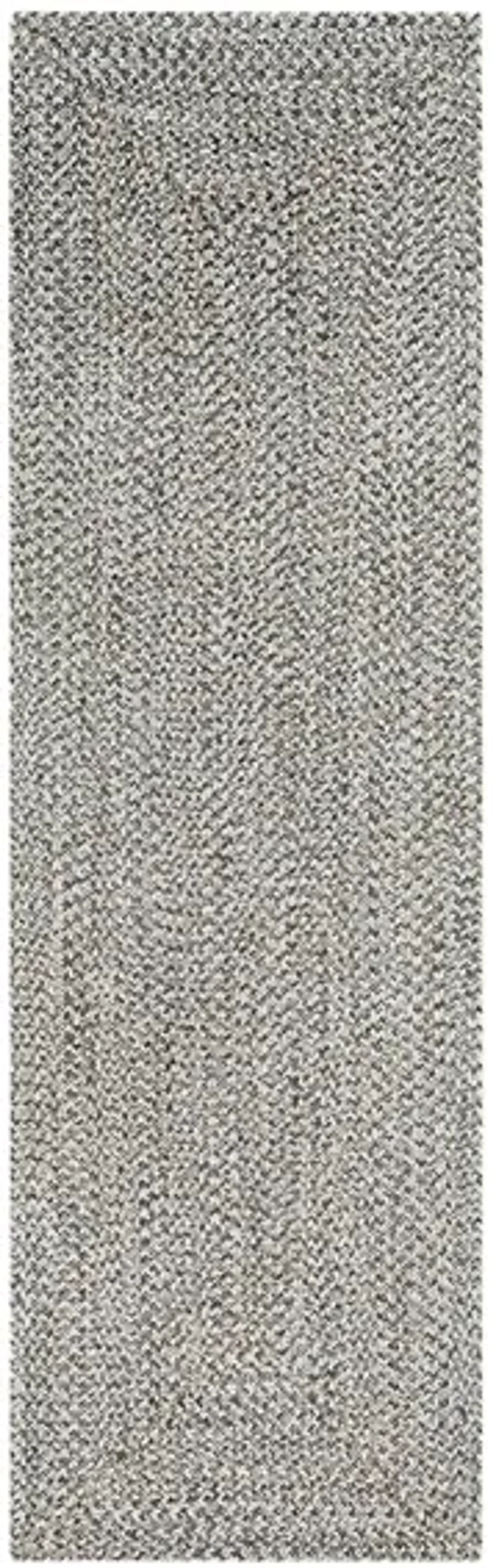 Chesapeake Bay Rug in Charcoal, Medium Gray, Cream by Surya