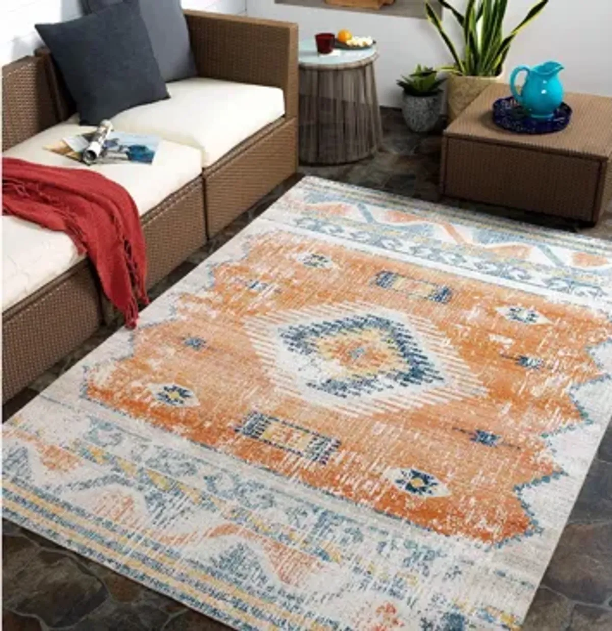 Huntington Beach Gypsy Indoor/Outdoor Area Rug