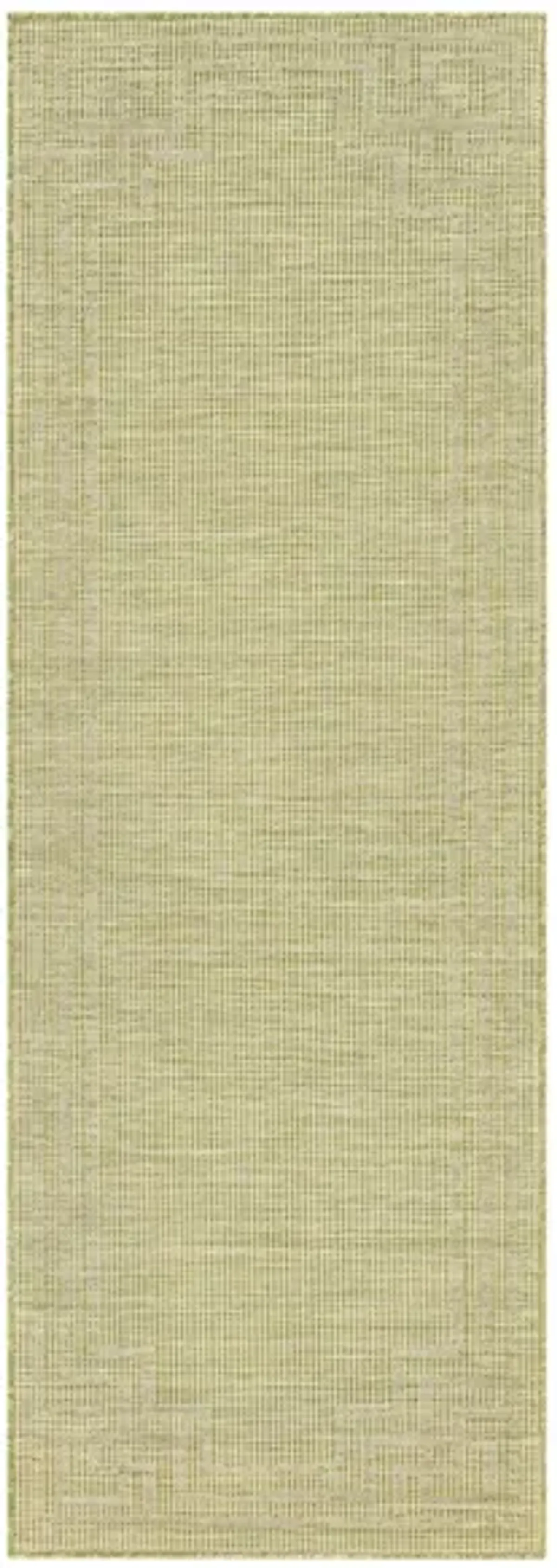 Pasadena Vinyard Indoor/Outdoor Runner Rug in Sage by Surya