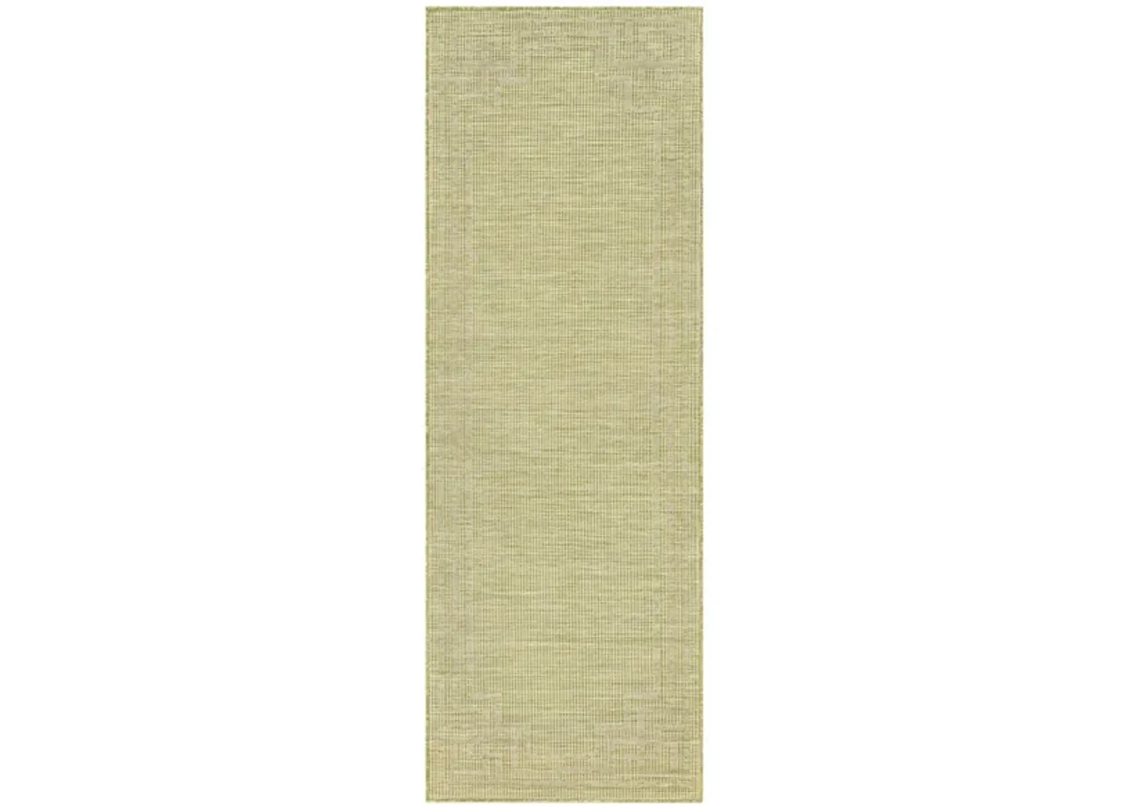 Pasadena Vinyard Indoor/Outdoor Runner Rug in Sage by Surya