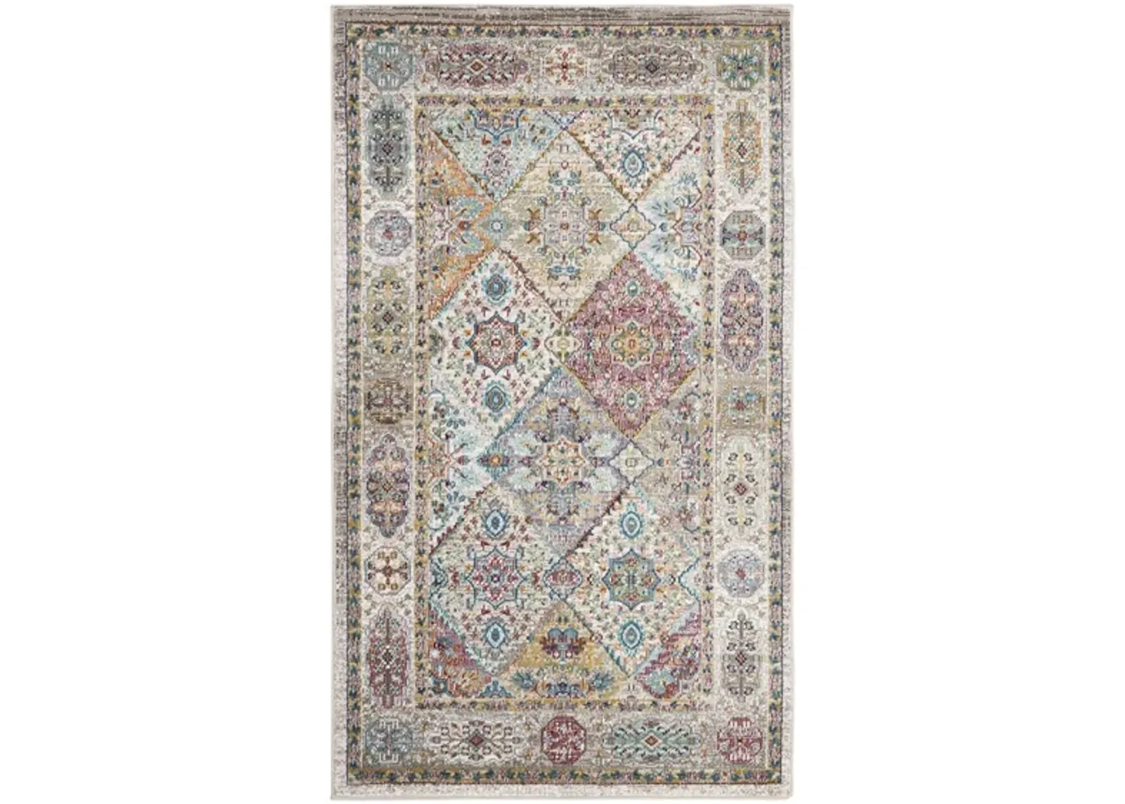 Adalyn Area Rug in Cream / Multi by Safavieh