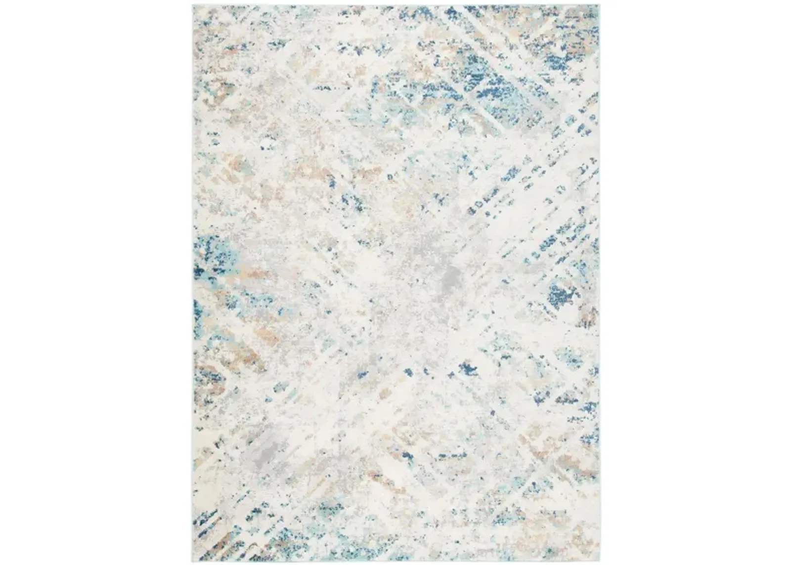 Archibald Area Rug in Ivory / Blue by Safavieh