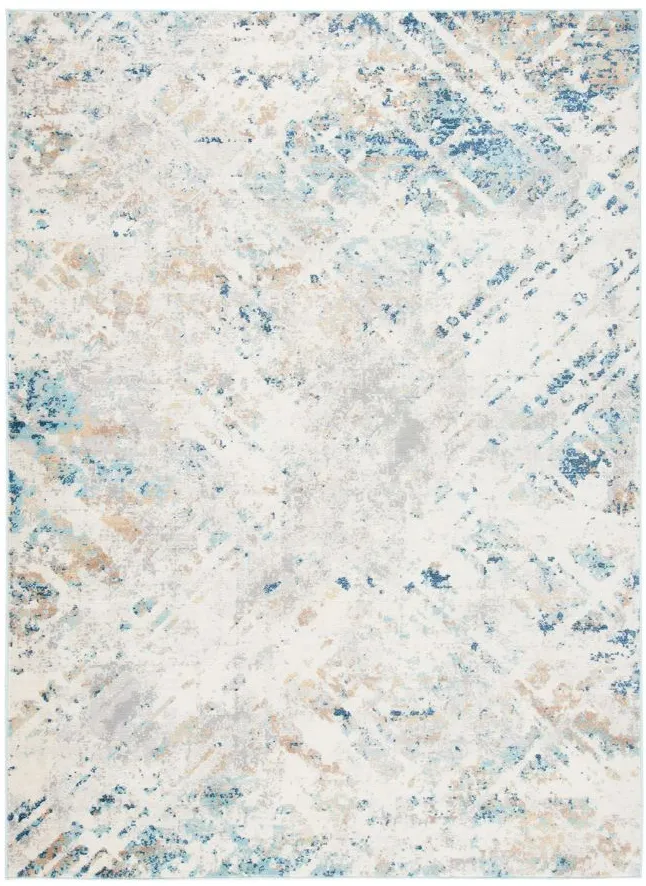 Archibald Area Rug in Ivory / Blue by Safavieh