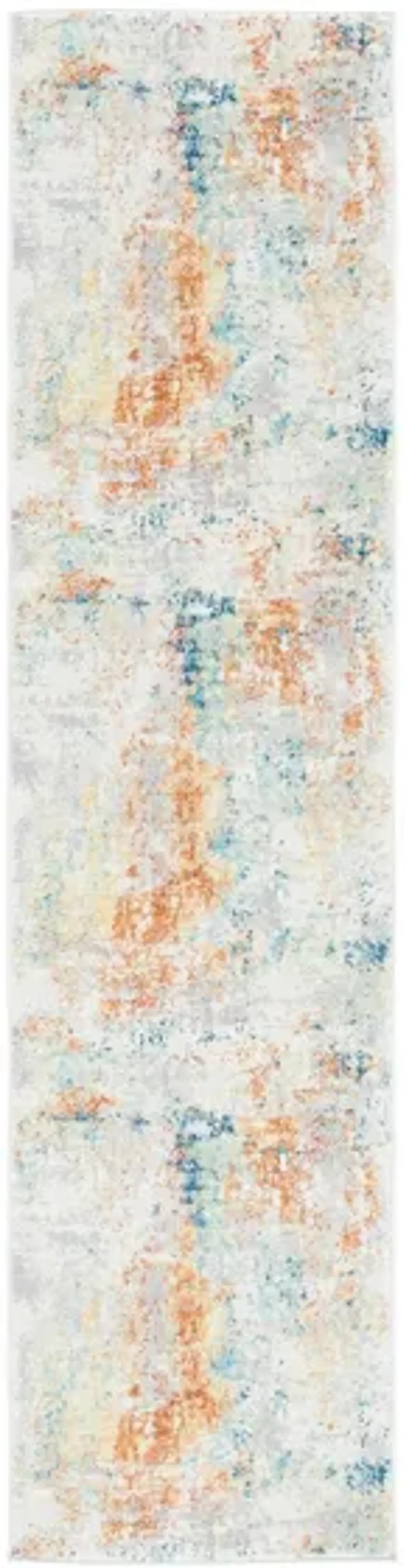 Agnella Area Rug in Ivory / Rust by Safavieh