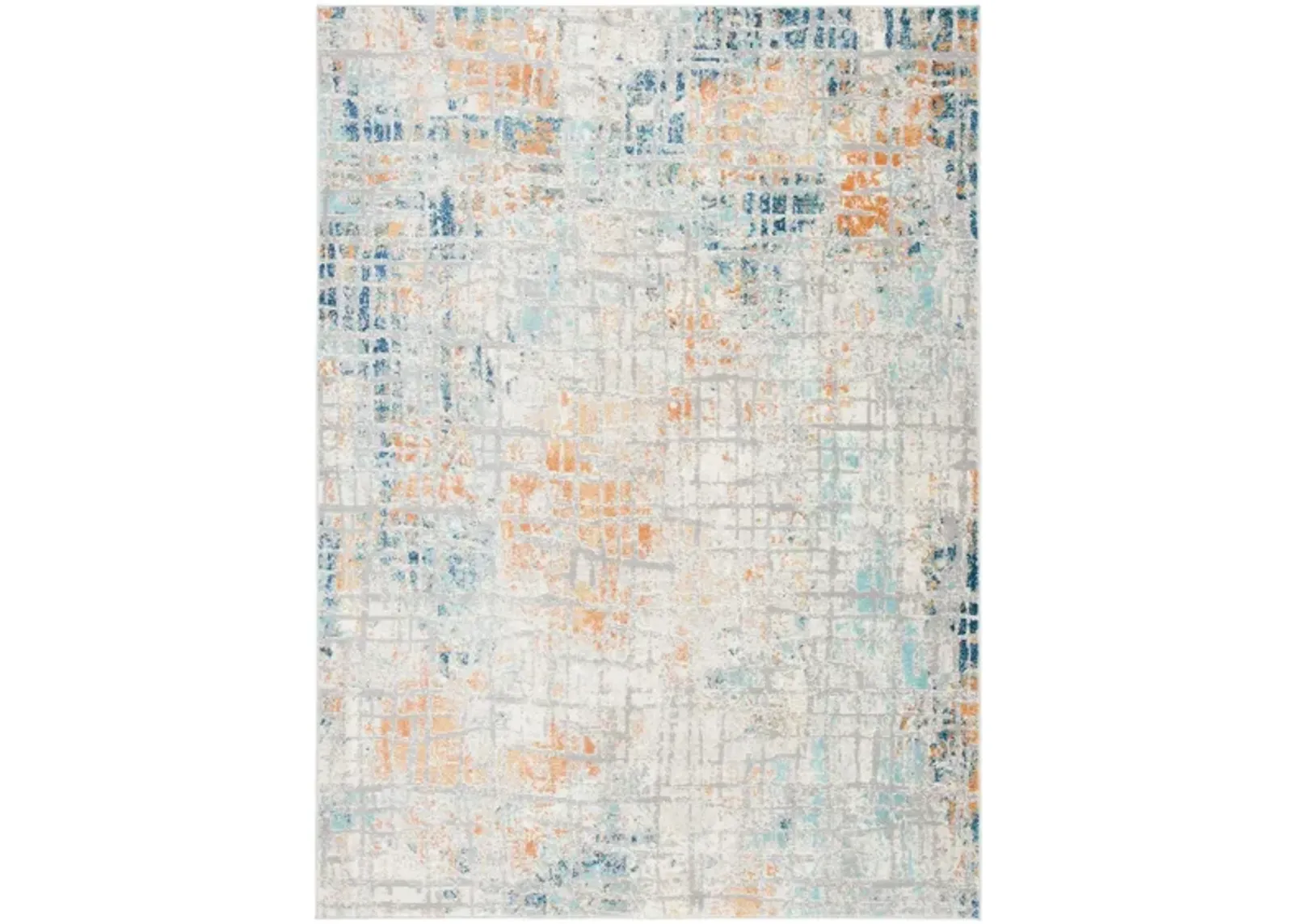 Ardlyn Area Rug in Rust / Blue by Safavieh