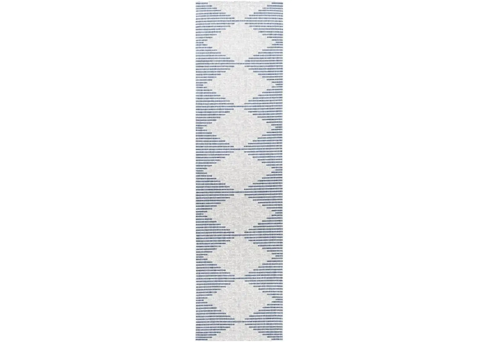 Eagean Area Rug in Bright Blue, Navy, Pale Blue, White by Surya