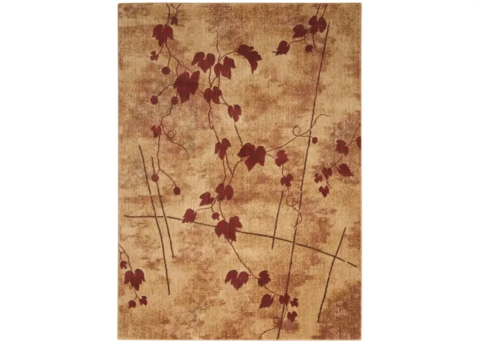 Sebastian Area Rug in Latte by Nourison