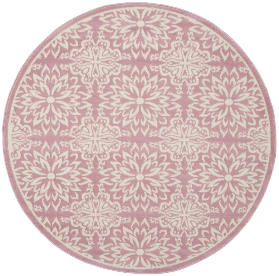 Jubilant Area Rug in Ivory/Pink by Nourison