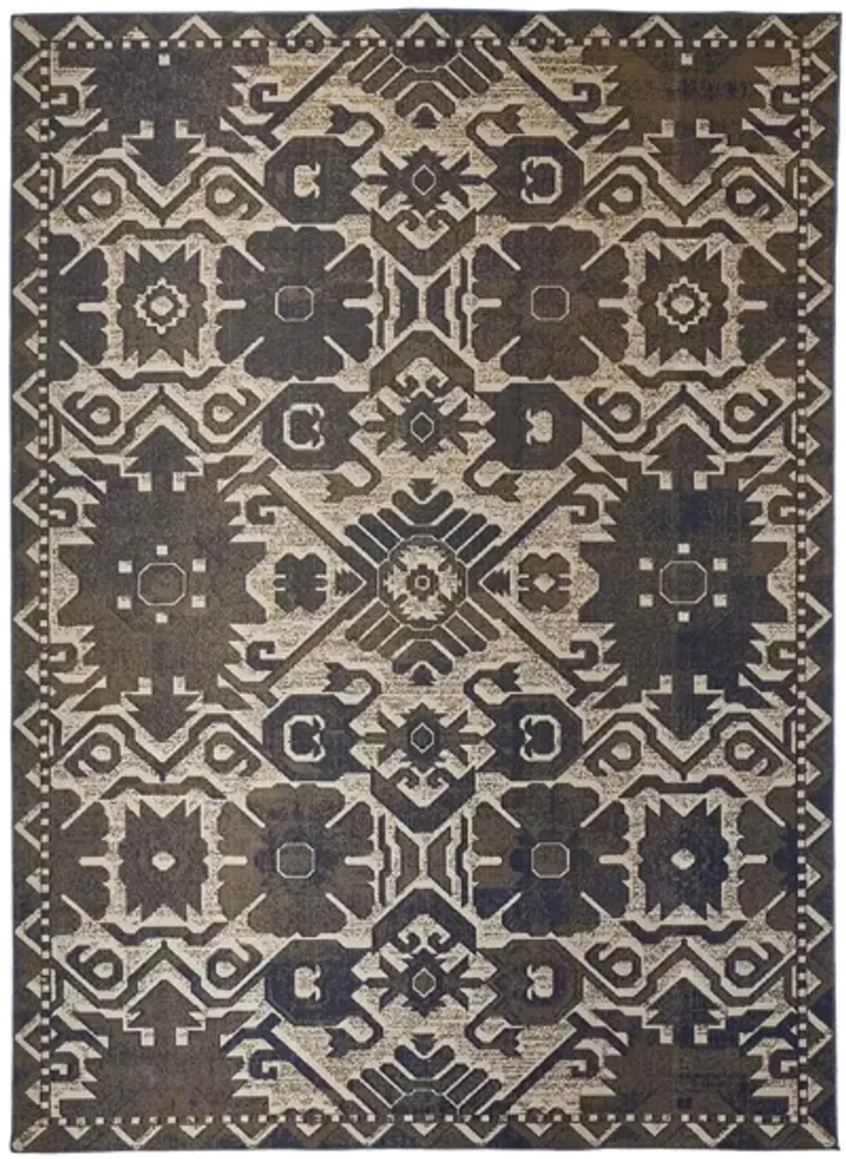 Foster Modern Style Slavic Kilim Area Rug