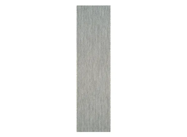 Courtyard Diamond Tile Indoor/Outdoor Runner Rug
