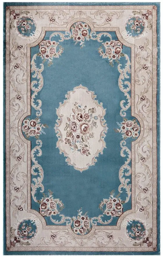Centurion Aubusson Blue Rug
