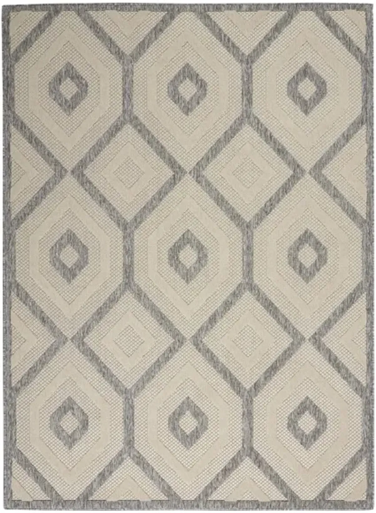 Cozumel Indoor/Outdoor Area Rug in Cream by Nourison