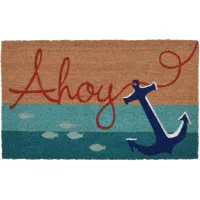 Liora Manne Natura Ahoy Outdoor Mat in Natural by Trans-Ocean Import Co Inc
