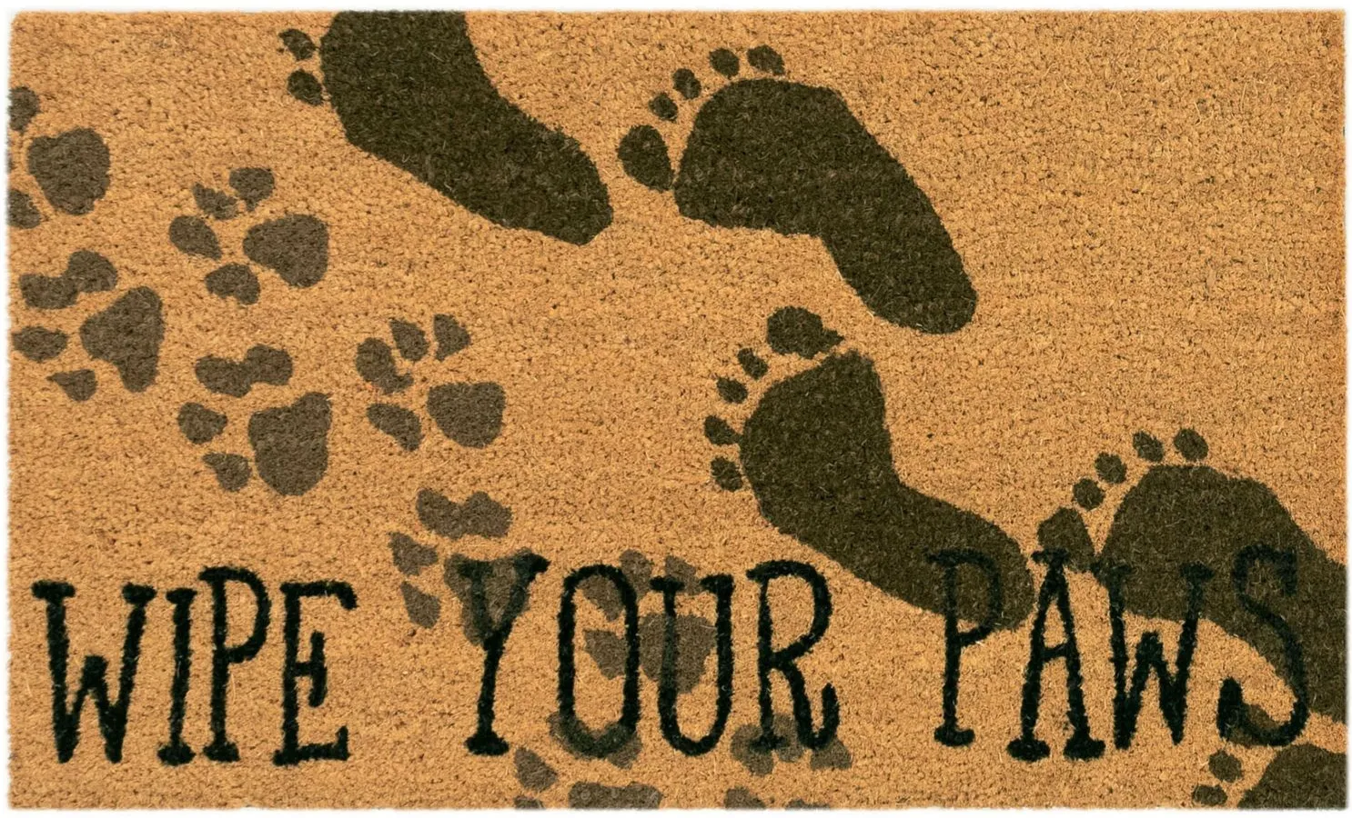 Liora Manne Natura Wipe Your Paws Outdoor Mat in Natural by Trans-Ocean Import Co Inc