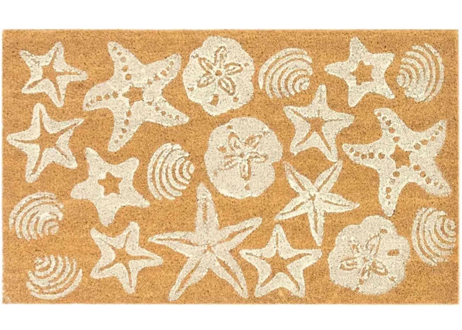 Liora Manne Natura Shells Outdoor Mat in Wheat by Trans-Ocean Import Co Inc