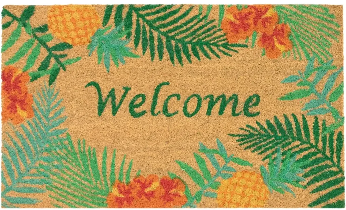 Liora Manne Natura Tropical Welcome Outdoor Mat