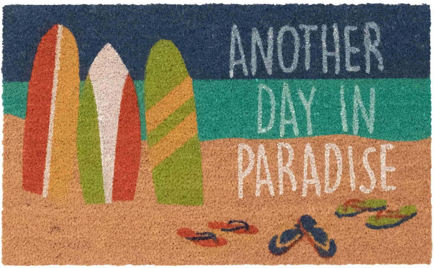 Liora Manne Natura Beach Paradise Outdoor Mat in Blue by Trans-Ocean Import Co Inc