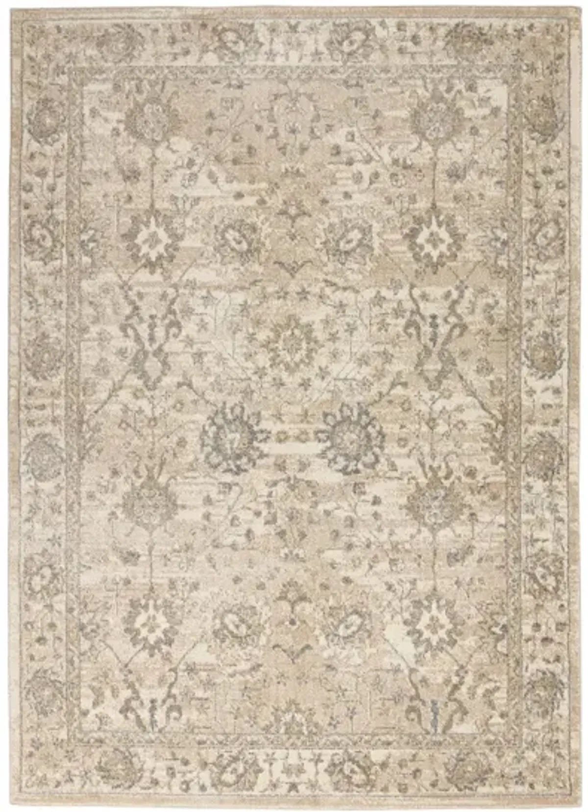 Morocco Area Rug in Ivory Sand by Nourison