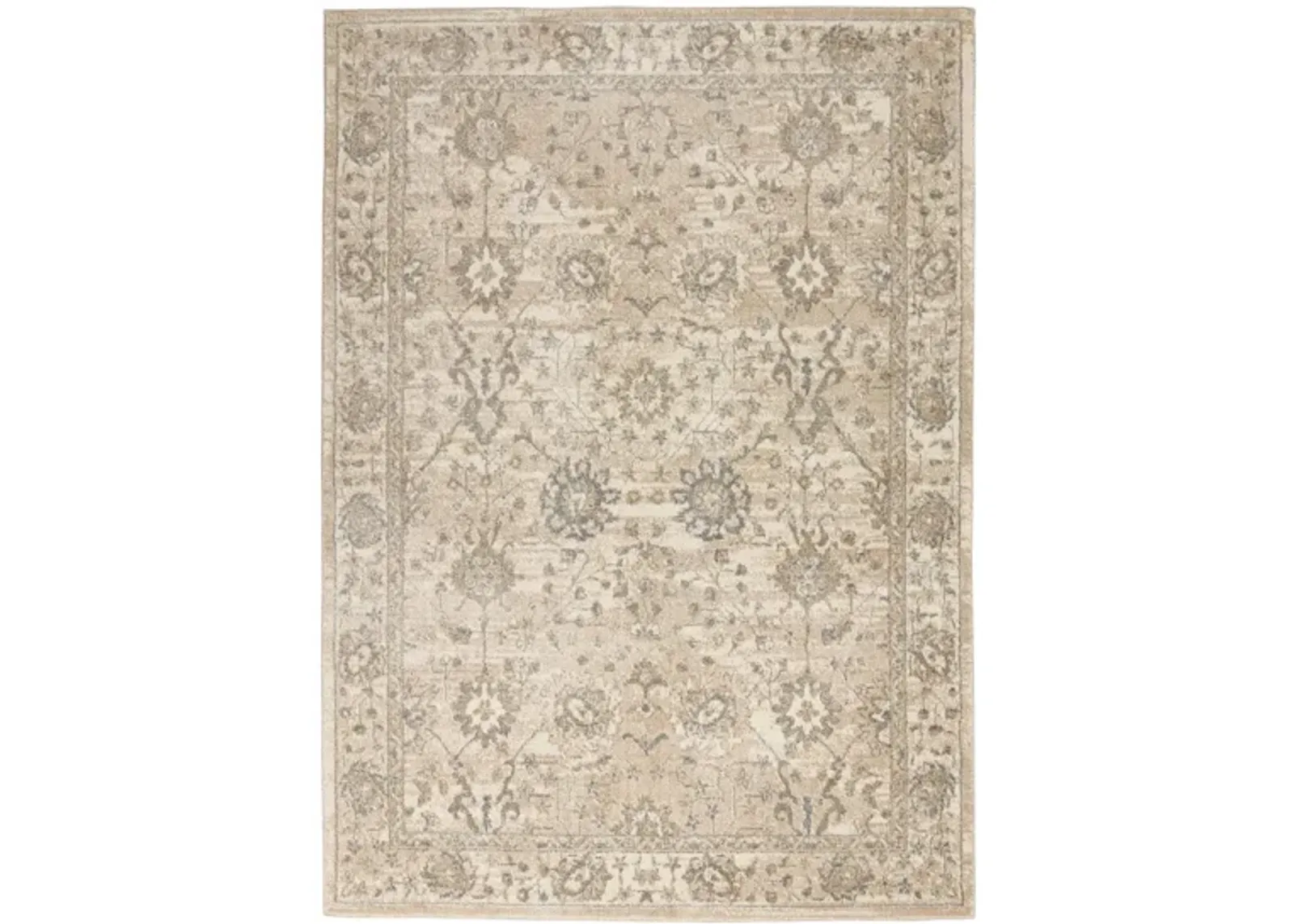 Morocco Area Rug in Ivory Sand by Nourison