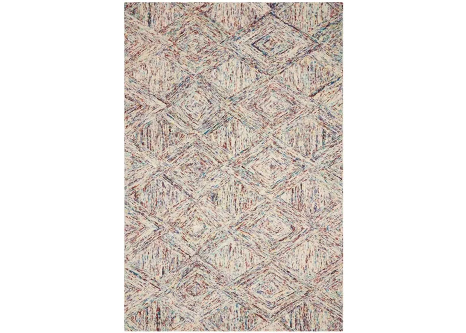 Tibet Area Rug in Beige/Multicolor by Nourison