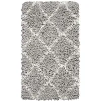 Ultra Plush Area Rug in Grey/Ivory by Nourison