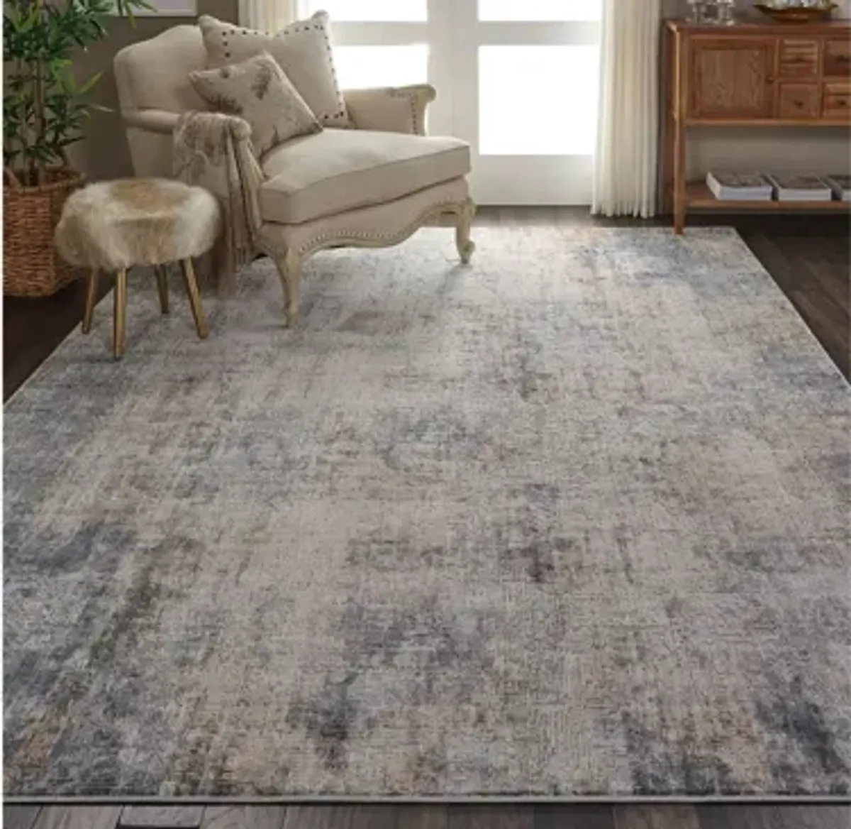 Rustic Textures Area Rug