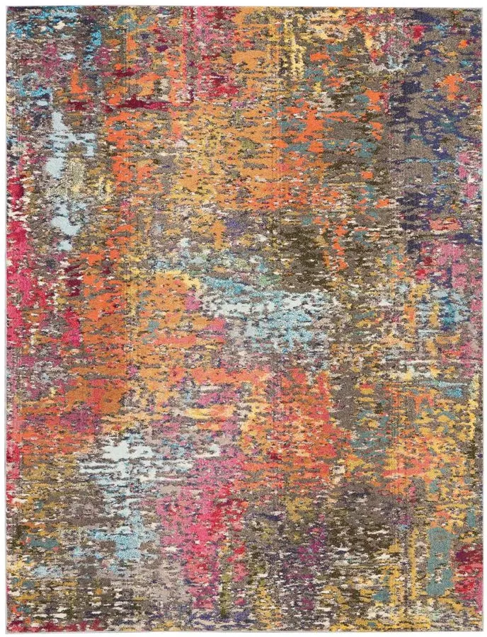 Celestial Area Rug in Sunset by Nourison