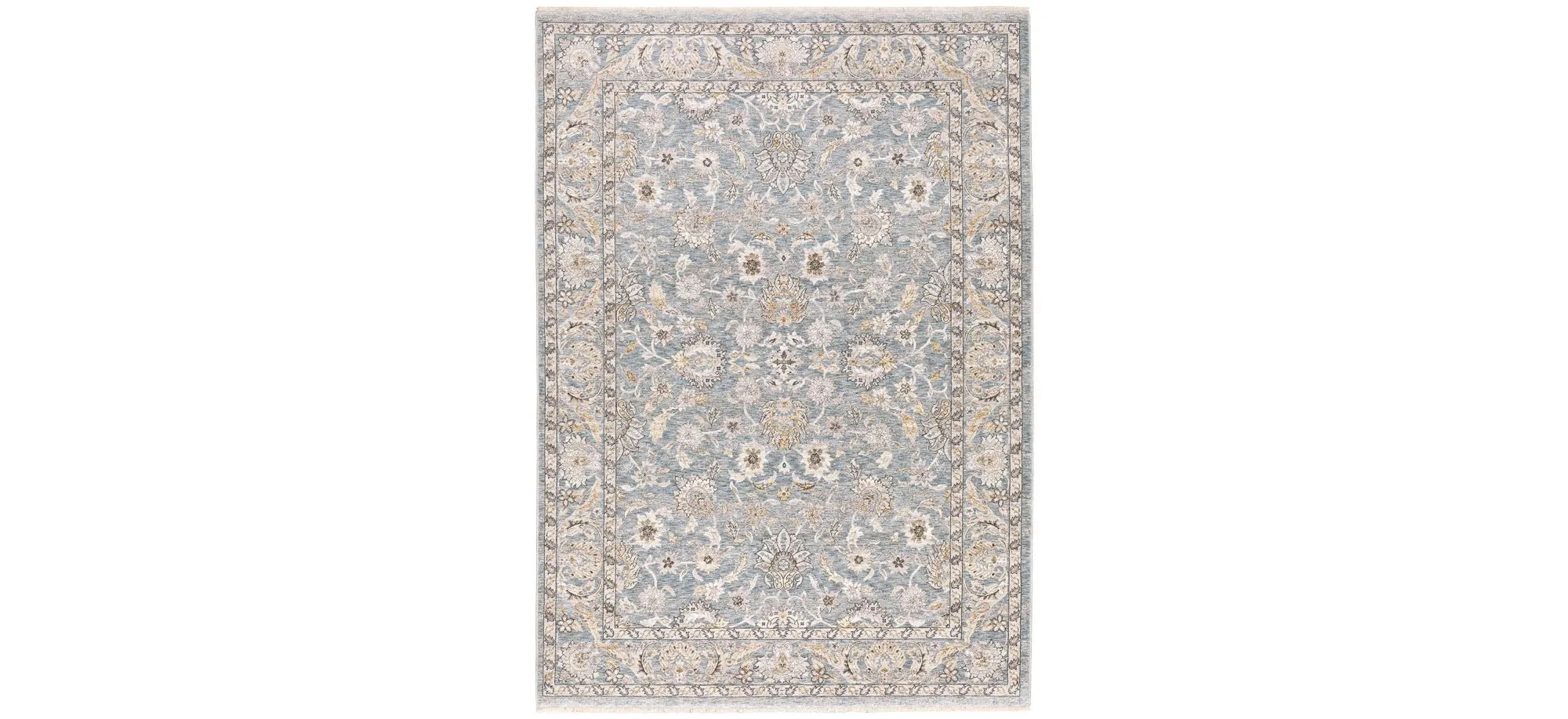 Trinity Area Rug in Blue Ivory 70 E by Bellanest
