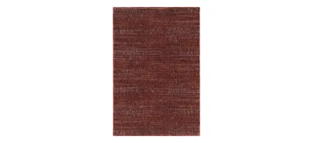 Reed Area Rug in Red/Rust by Bellanest