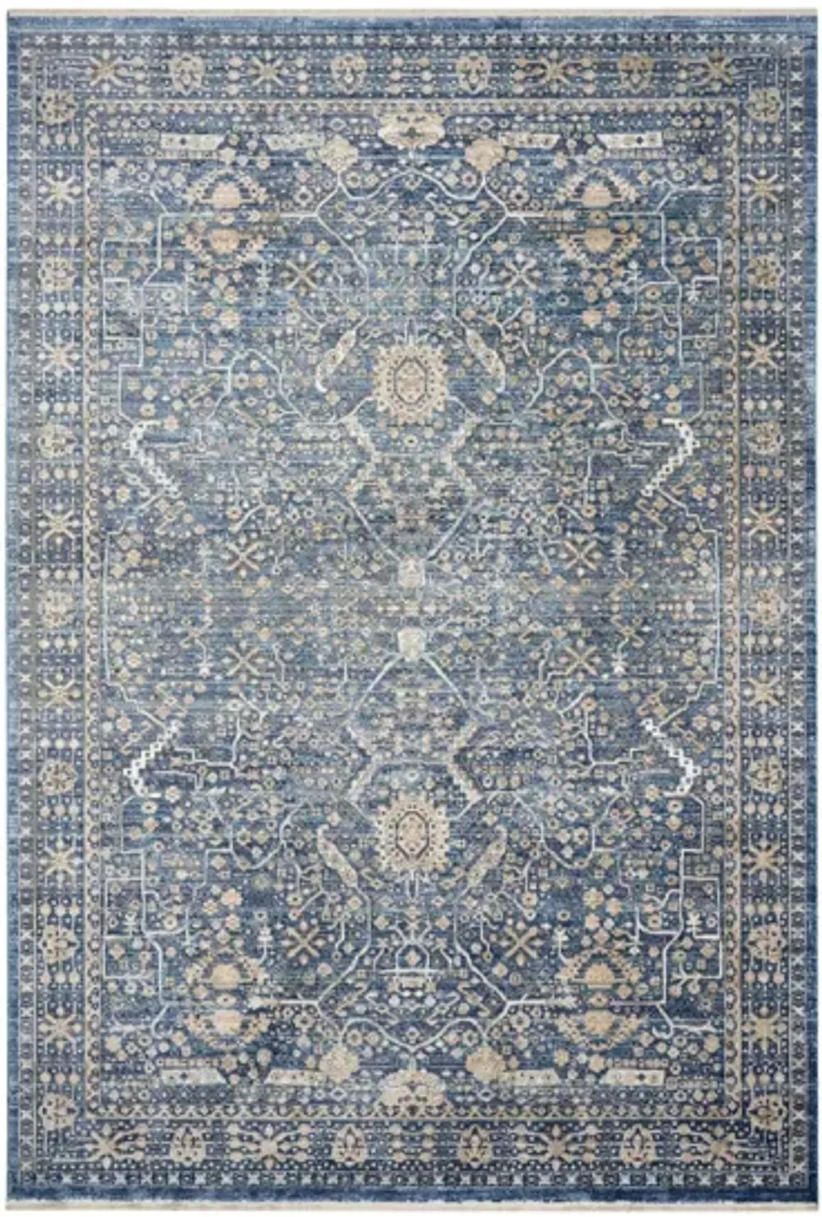 Elegance Area Rug in Blue by Nourison