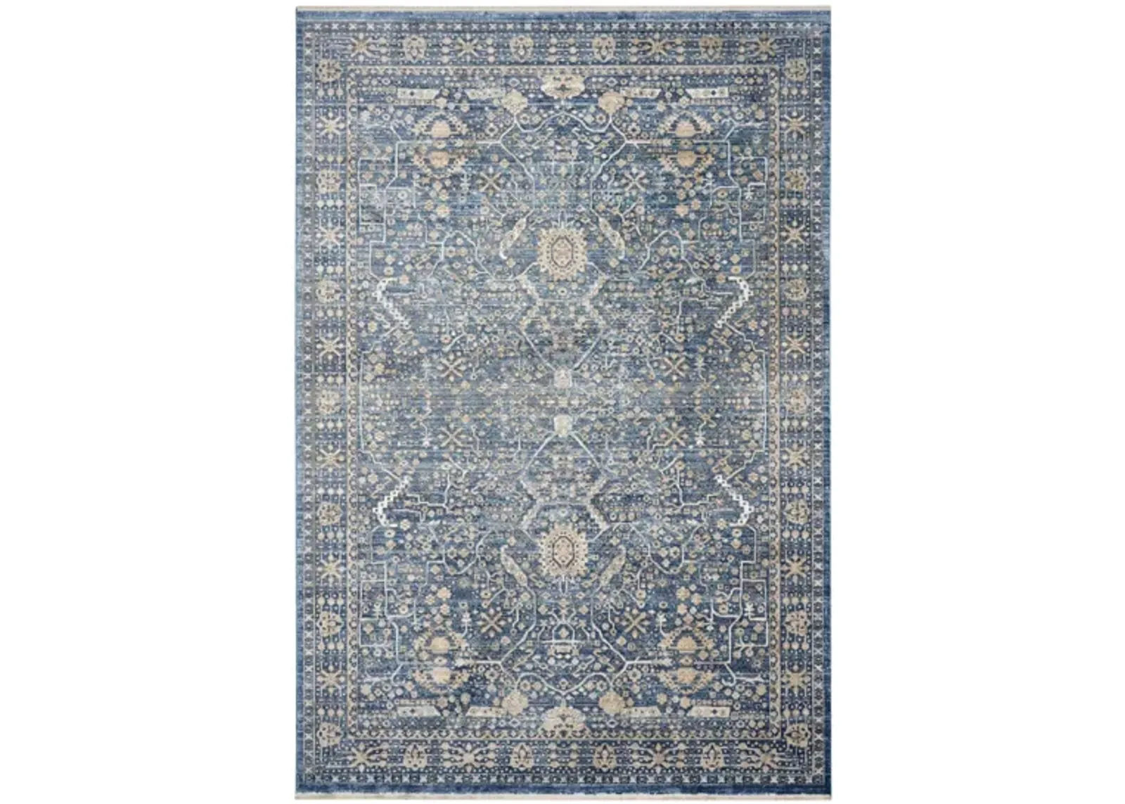 Elegance Area Rug in Blue by Nourison