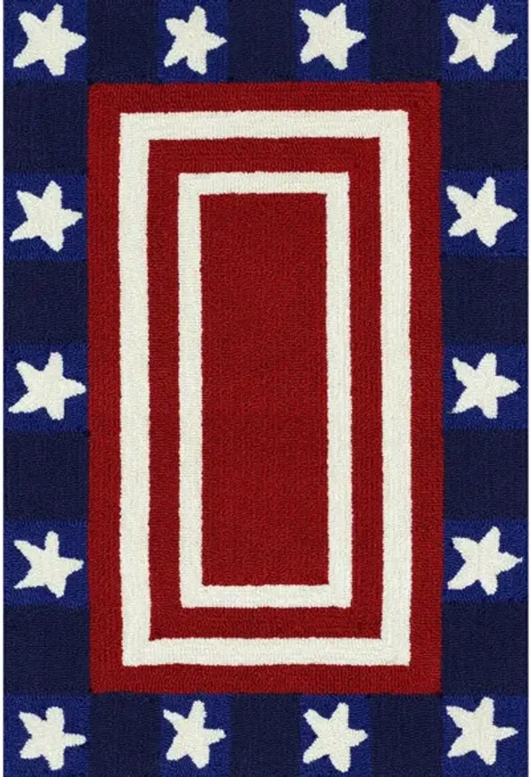 Frontporch Patriotic Pendant Rug