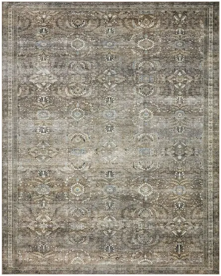 Layla Runner Rug in Antique/Moss by Loloi Rugs